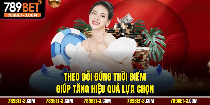 Theo dõi đúng thời điểm giúp tăng hiệu quả lựa chọn